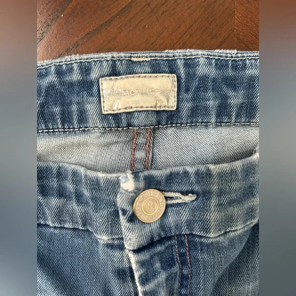 MOTHER Light Blue Denim Shorts - Picture 3 of 10